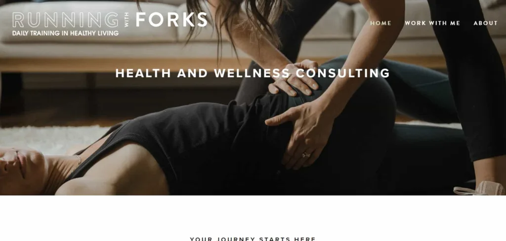 Health coaching website example (3)