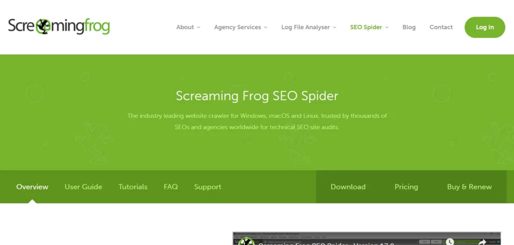 Screaming Frog