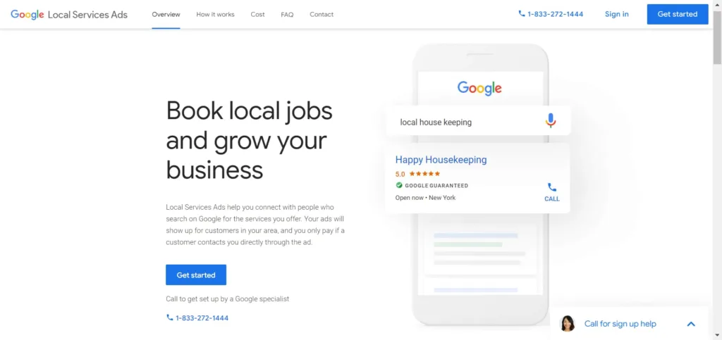 Step 1 to Set Up Google Local Services Ads