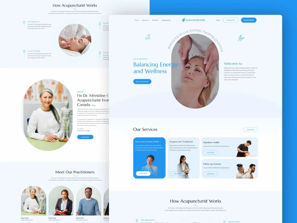 Acupuncturist Website Design - Our Top 11 Favorite Examples