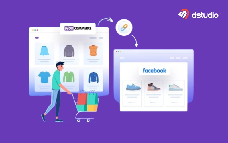 Connect facebook with Woocommerce