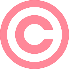 This image shows copyright sign