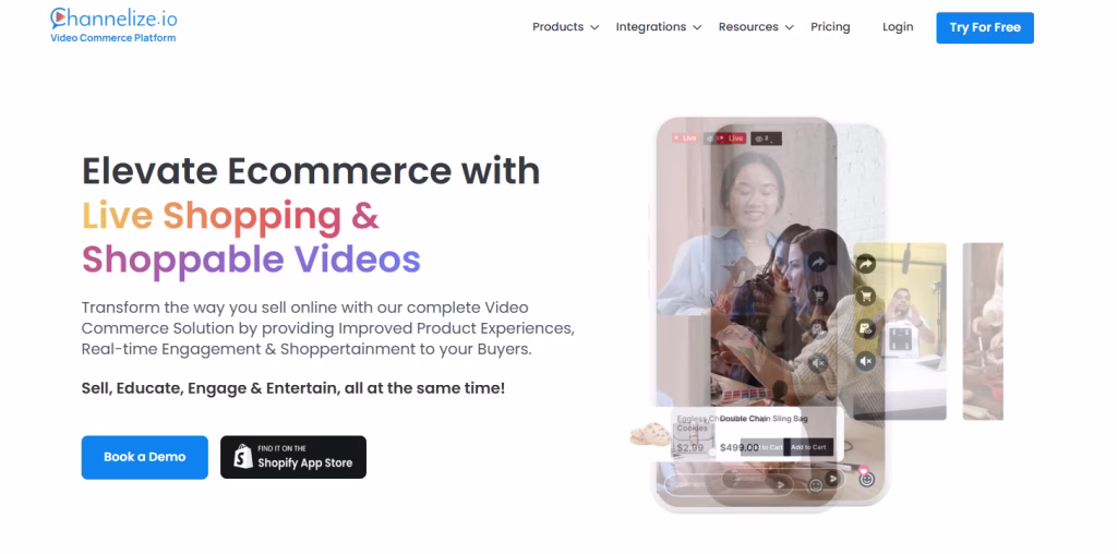 Channelize — Live Shopping & Video Commerce Plugin
