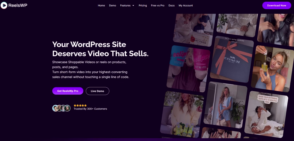 ReelsWP — Best Shoppable Video Plugin for WordPress & WooCommerce